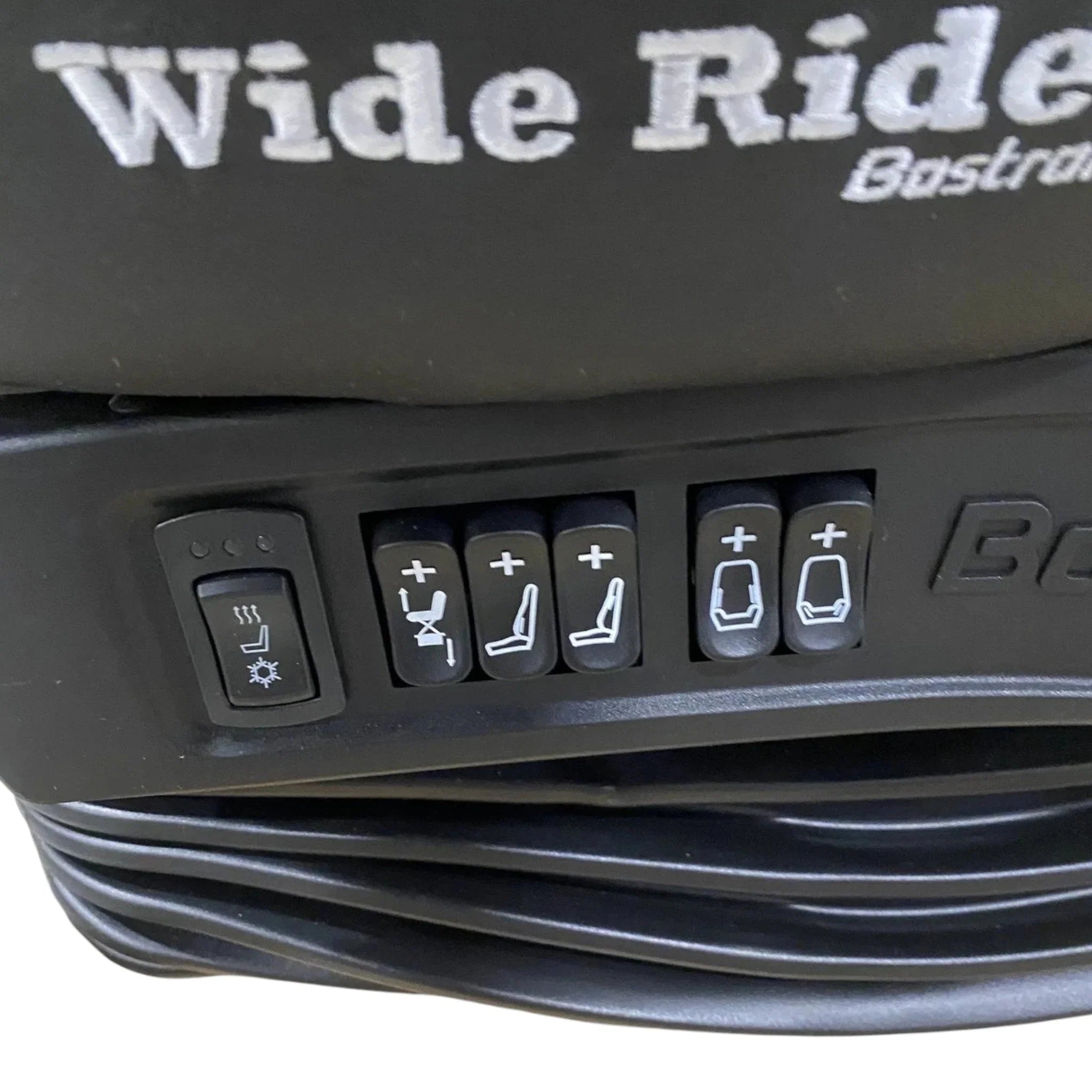 5300021-N24 Genuine Bostrom Leather Seat Blk