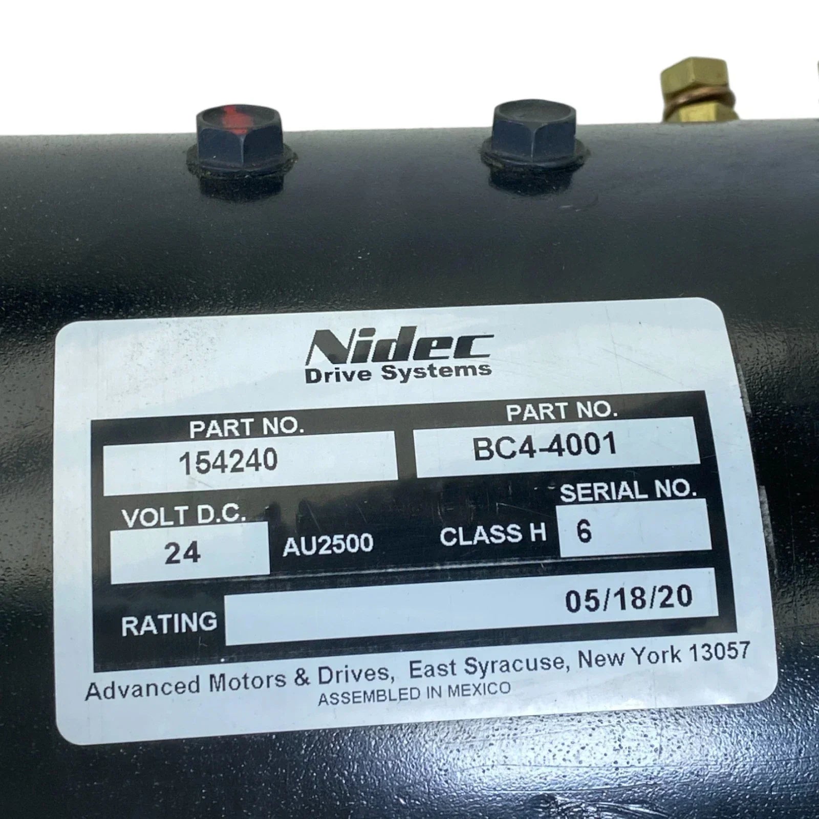 154240 Nidec Drive Motor 24V