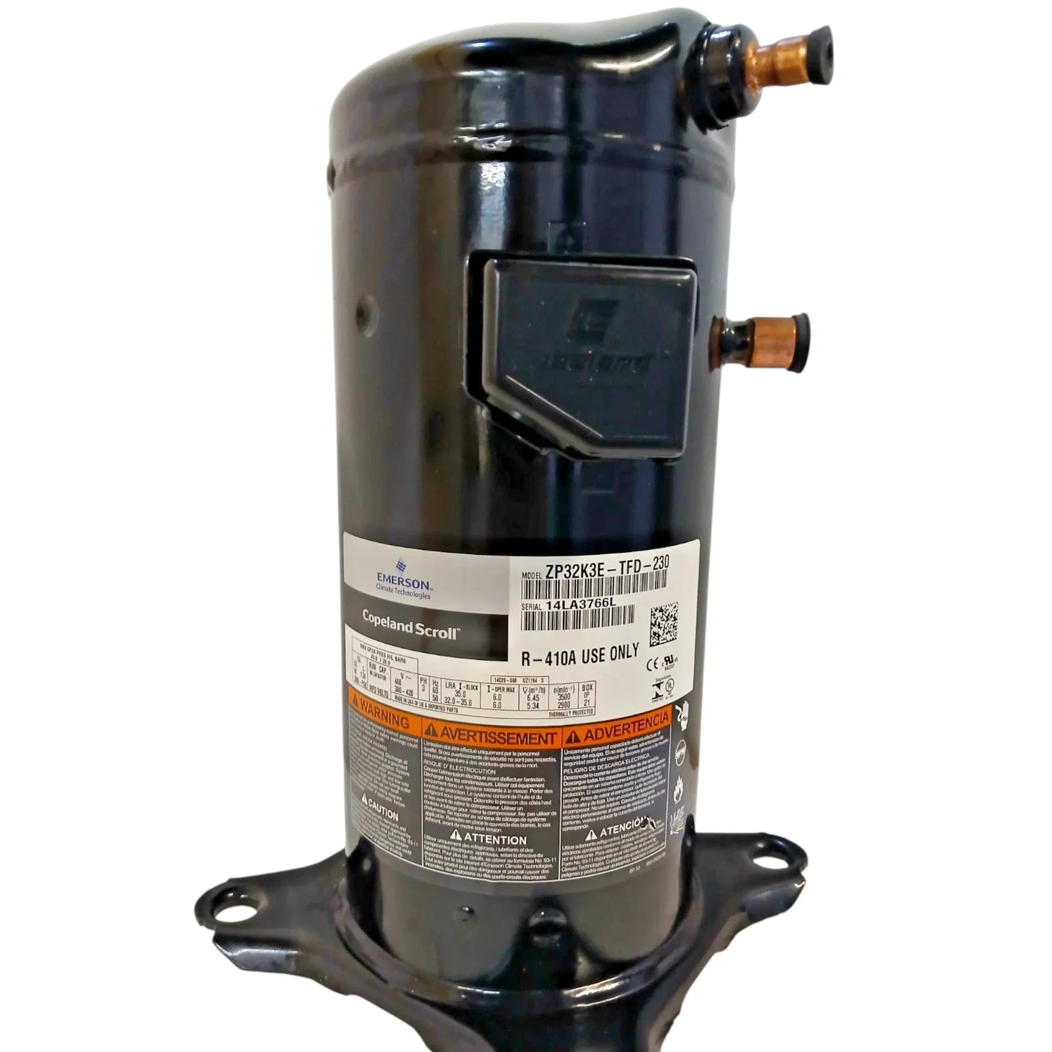 ZP32K3ETFD230 Copeland Scroll Compressor