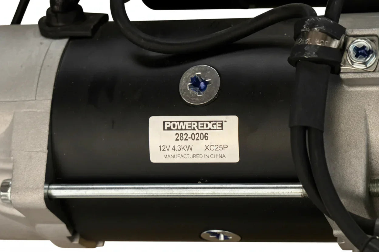 282-0206 Poweredge Starter 12V 3.4KW