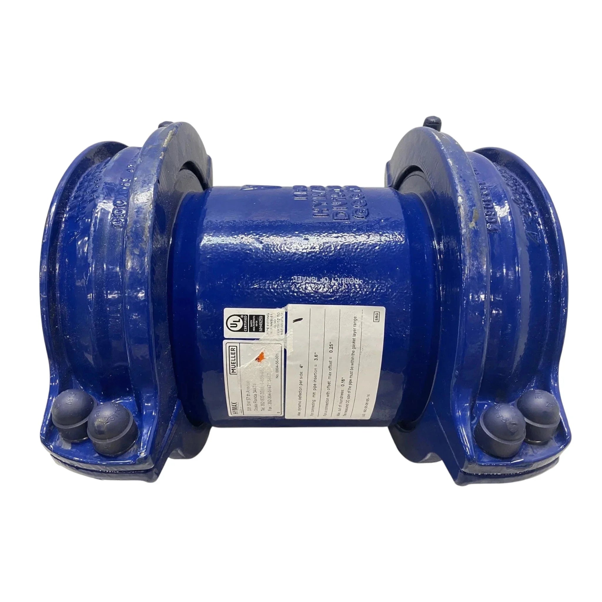 890-56-06165-16 Hymax Grip Restraint Coupling 6.5 - 7.2"