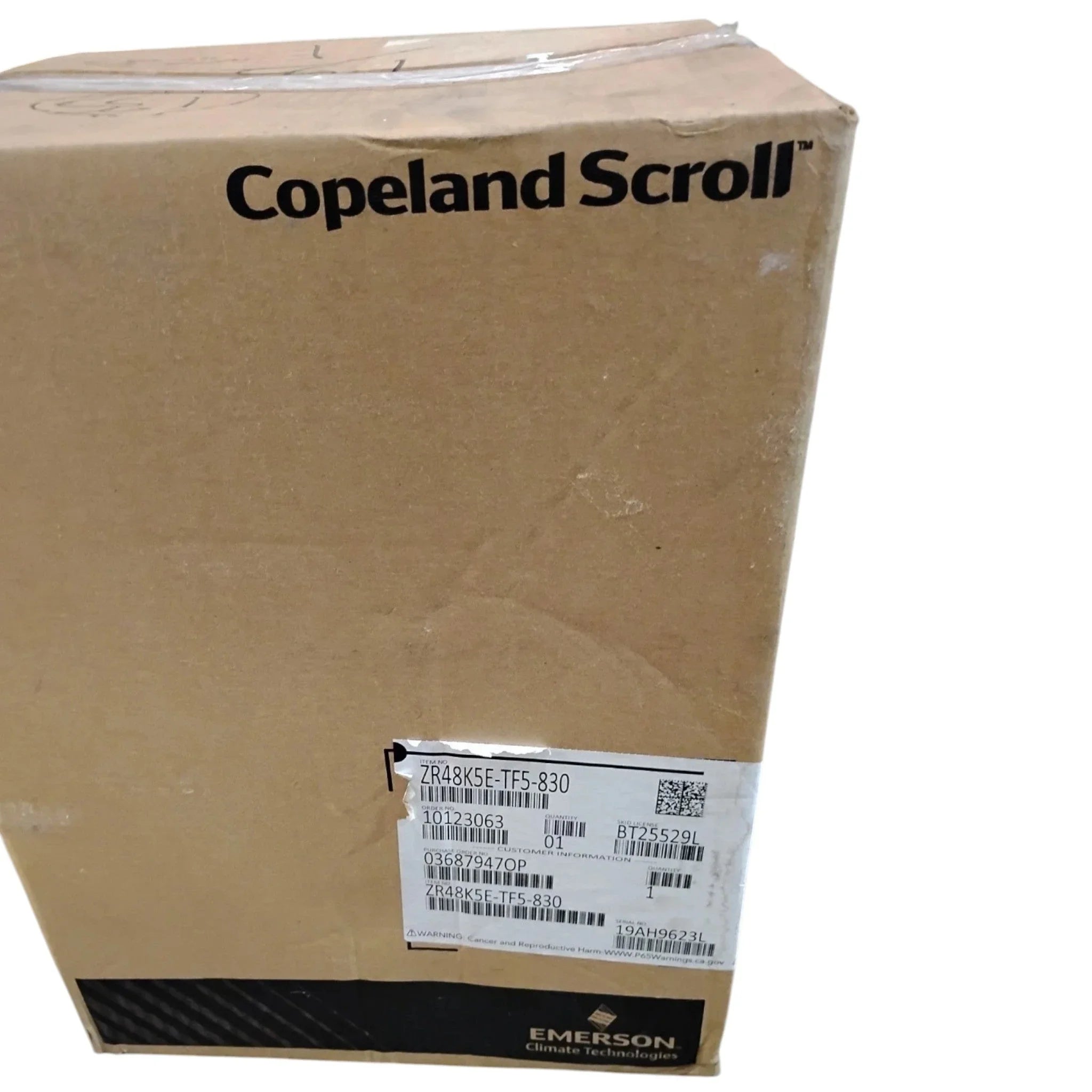 ZR48K5ETF5830 Genuine Copeland Scroll Compressor