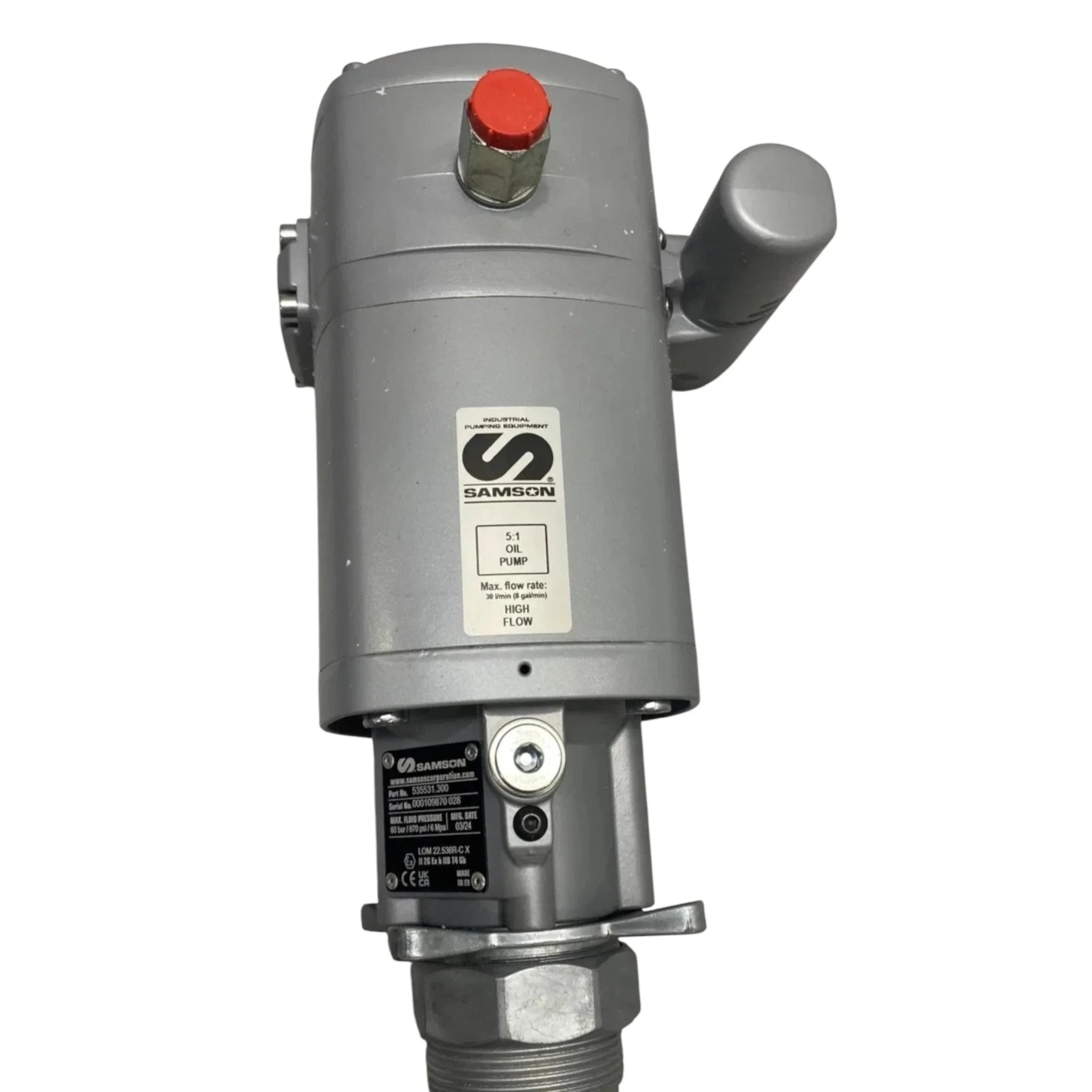 535531.300 Samson Oil Pump Ratio 5:1