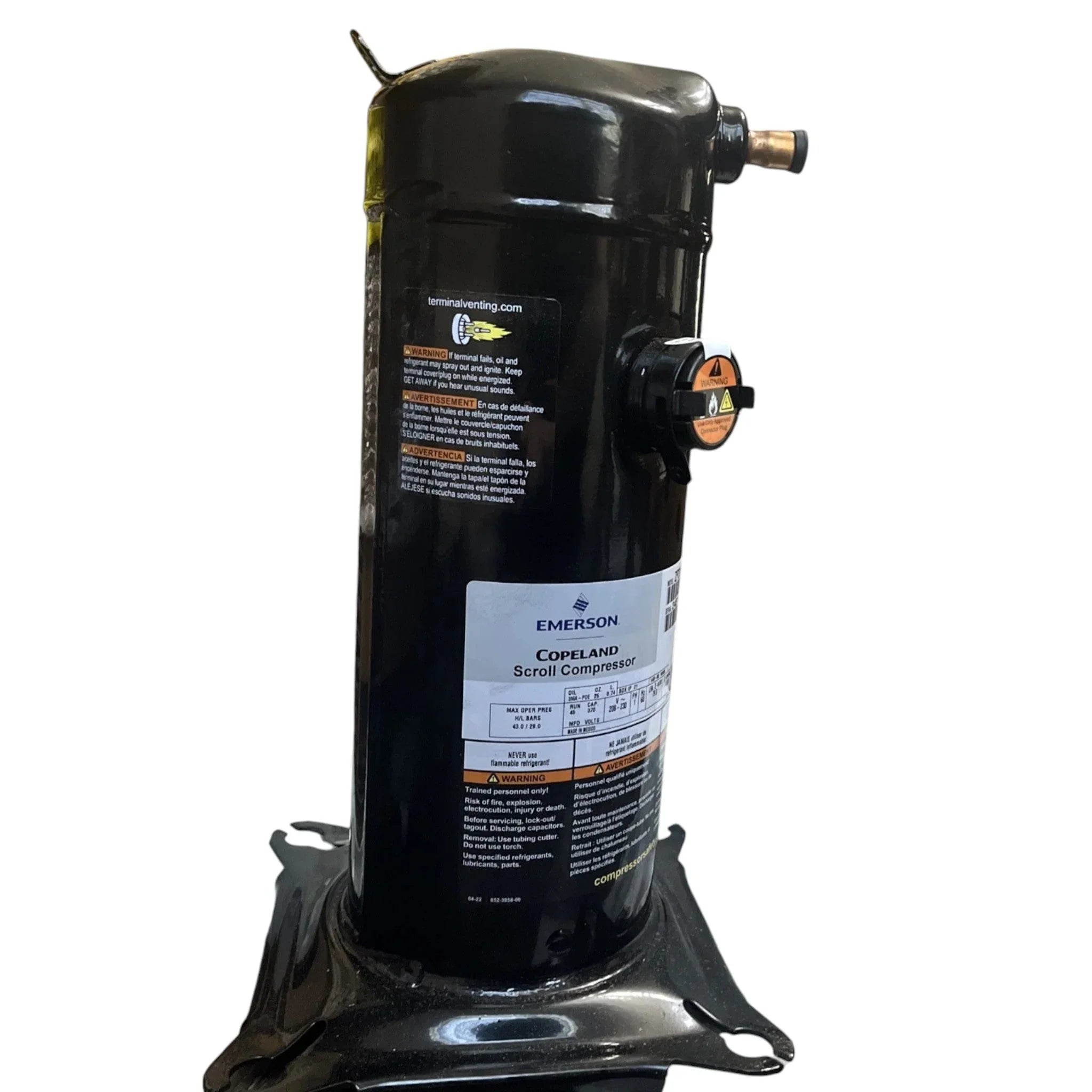 ZP31K5E-PFV-830 Genuine Copeland Scroll Compressor