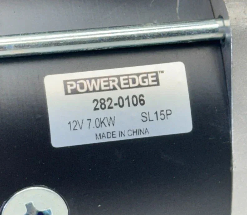 282-0106 Poweredge Starter Motor 12V