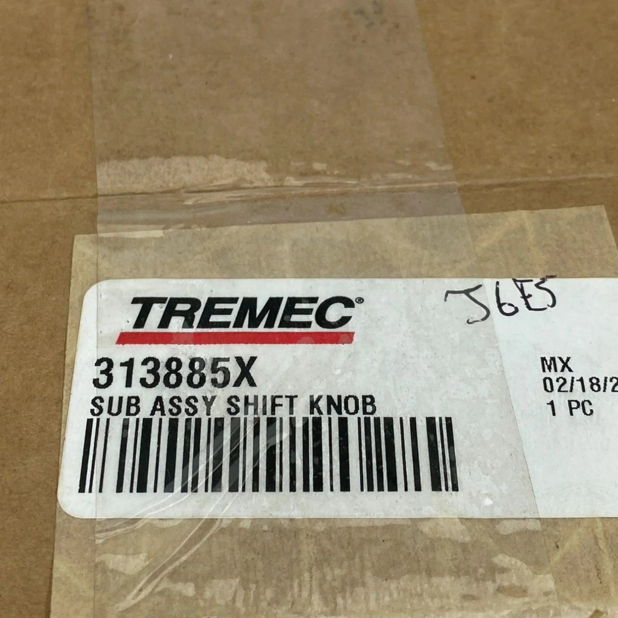 SP313885X Tremec Shift Knob Assembly