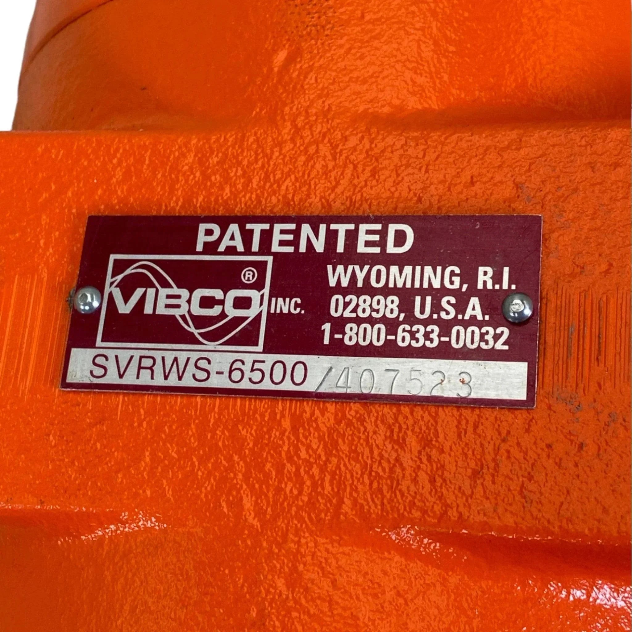 SVRWS-6500 Vibco Pneumatic Vibrator