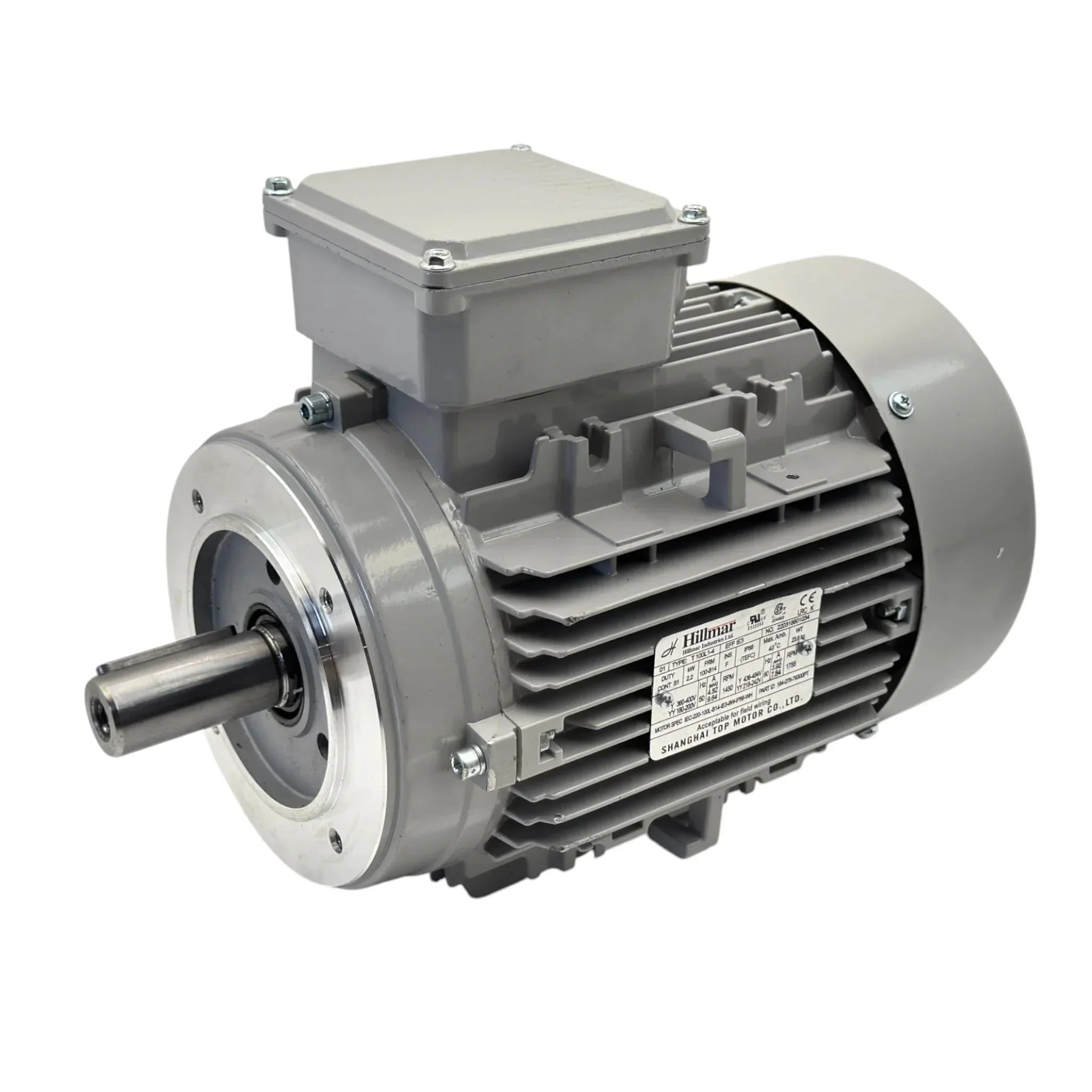 T-100L 1-4 Genuine Hillmar Electric Motor 200/400V 2.2KW