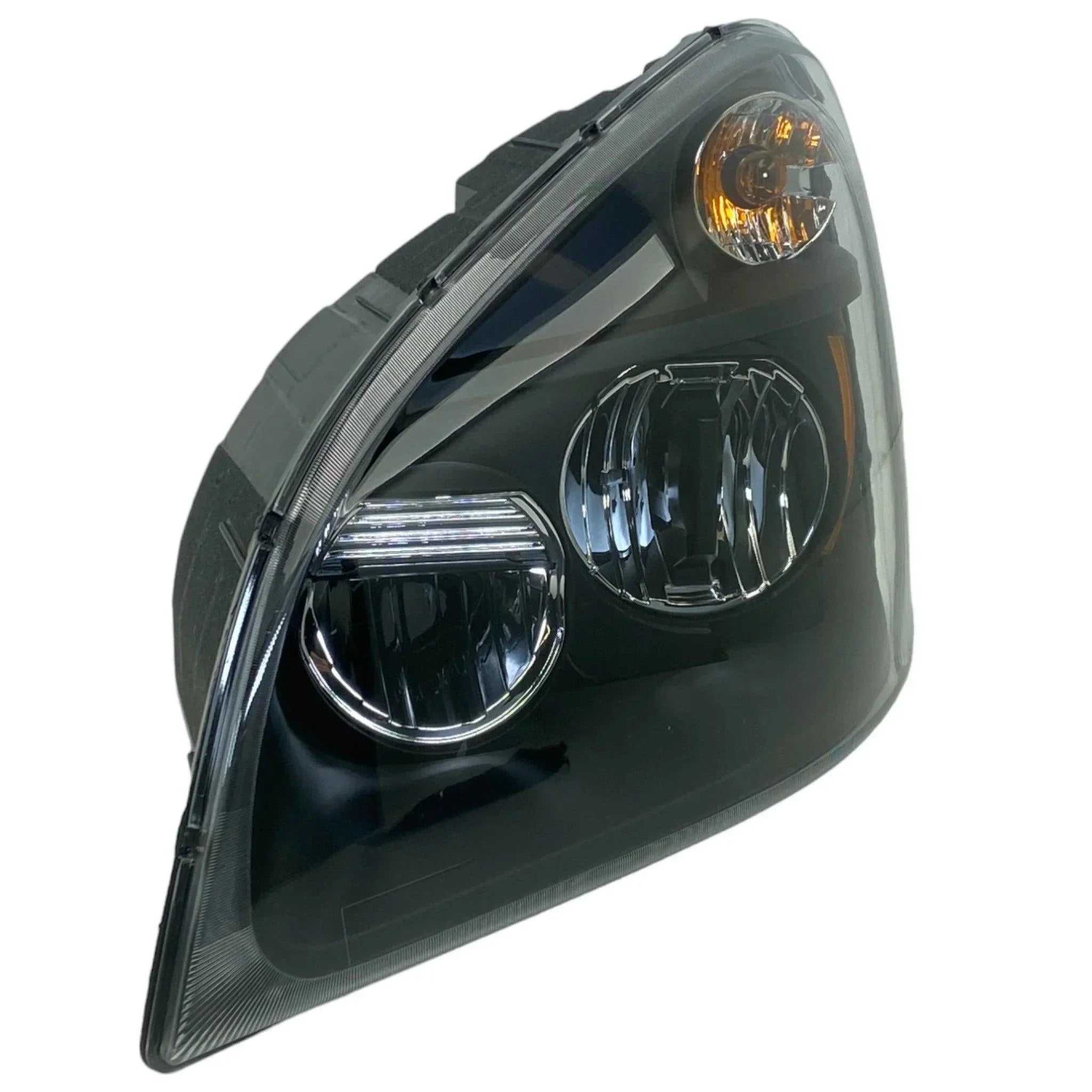 Tl-27601Cb Transteck Left Led Blacked Out Head Lamp For Freightliner Cascadia