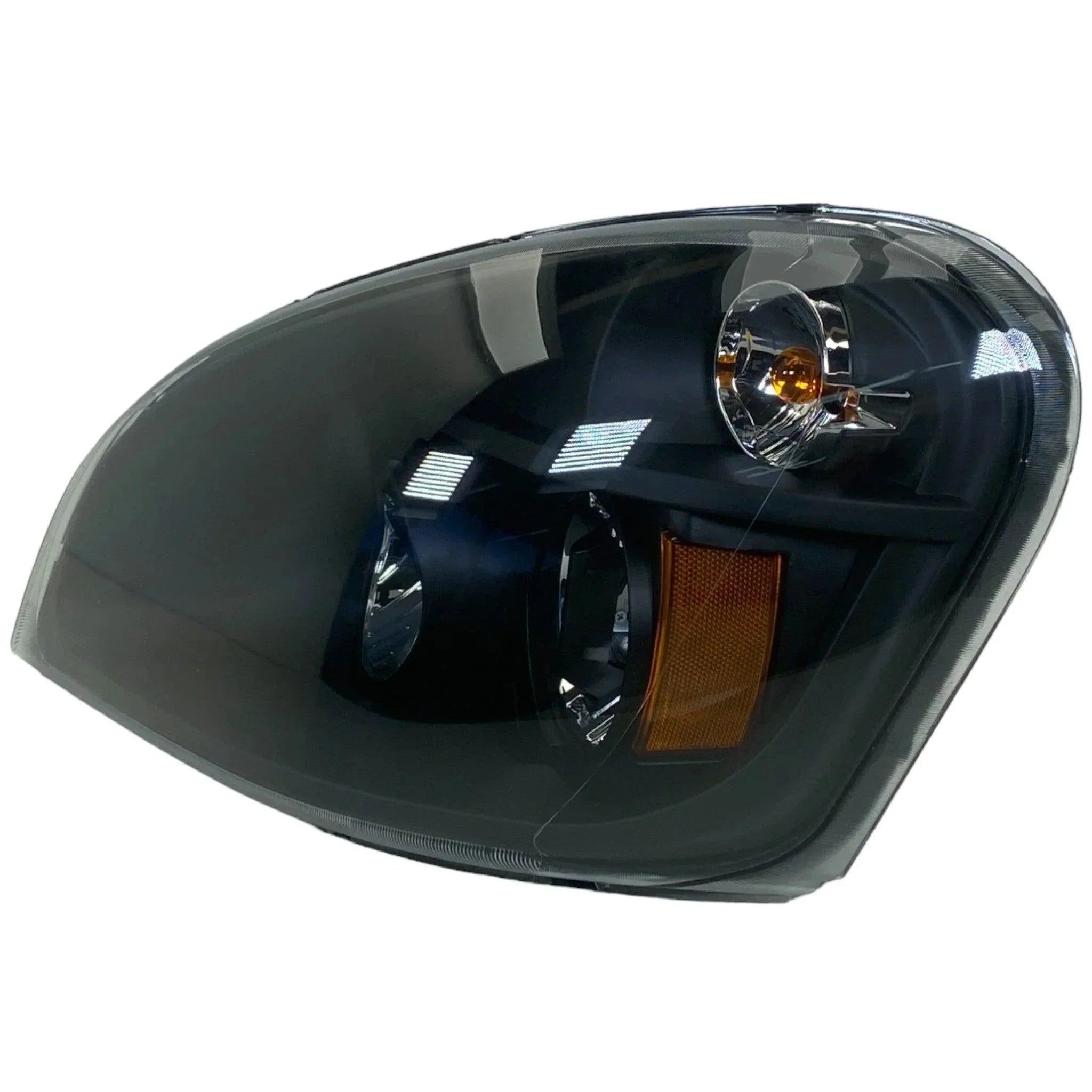 Tl-27601Cb Transteck Left Led Blacked Out Head Lamp For Freightliner Cascadia