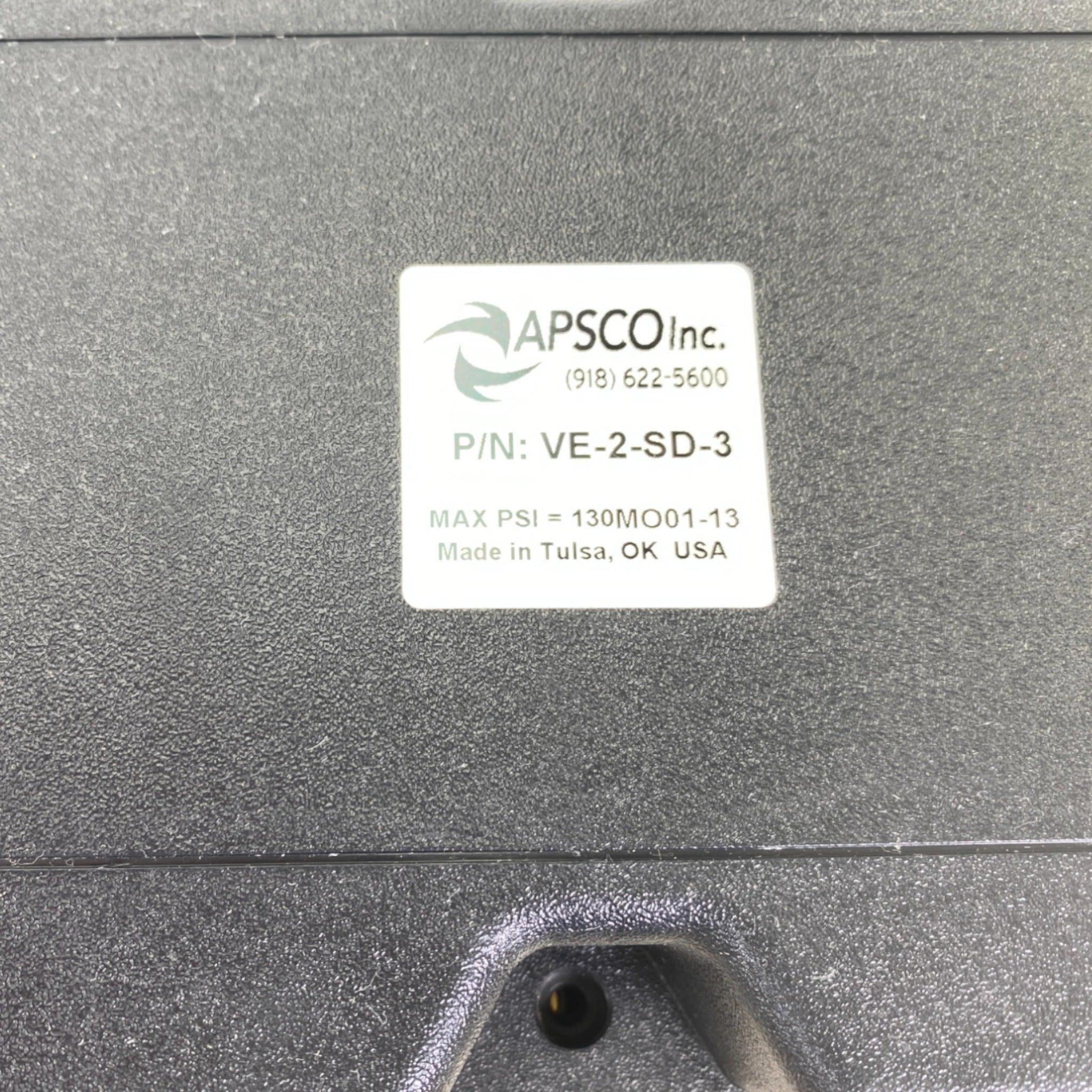 Ve-2-Sd-3 Genuine Apsco Air Valve Control Box Kit Ve2Sd3