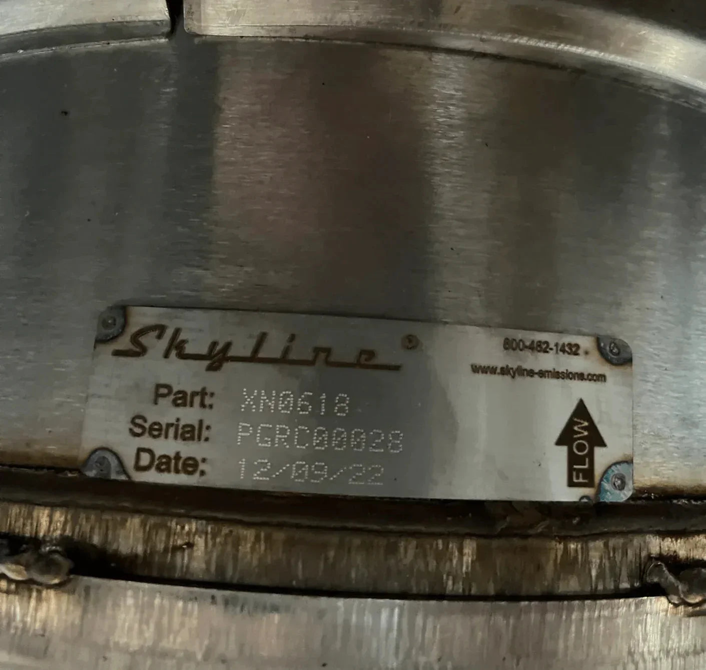 Xn0618-C Skyline Doc Diesel Oxidation Catalyst