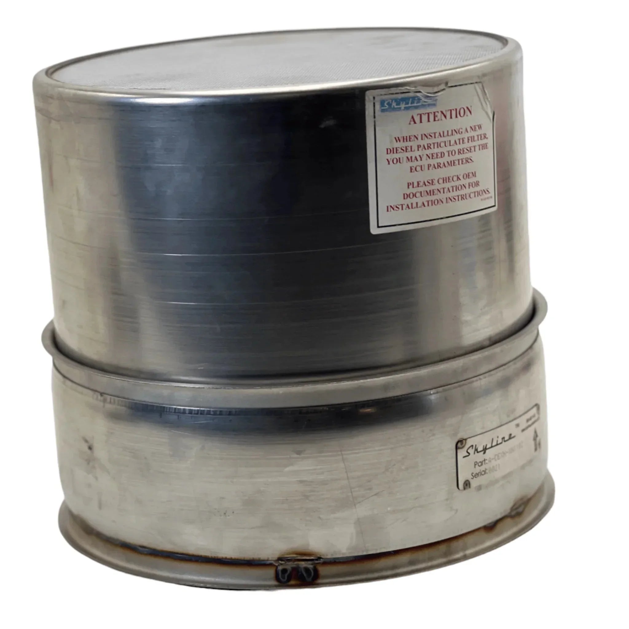 Xn1102-K Skyline Dpf Particulate Filter & Gaskets For Cummins Isx