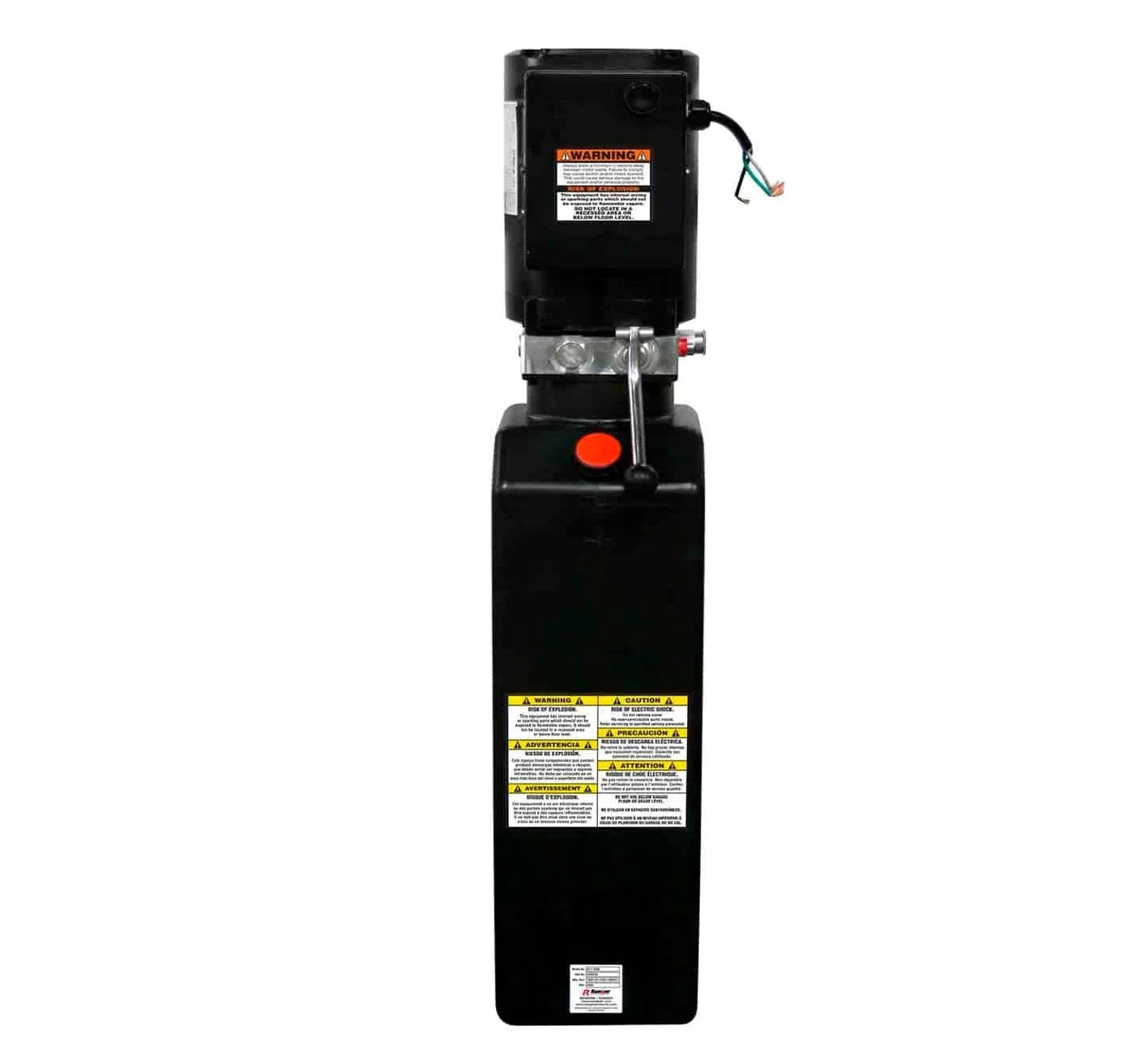 Ybz6-F2.1F3H1 5585280 Bendpak Hydraulic Power Unit 2.5 Hp 3.6 Gal