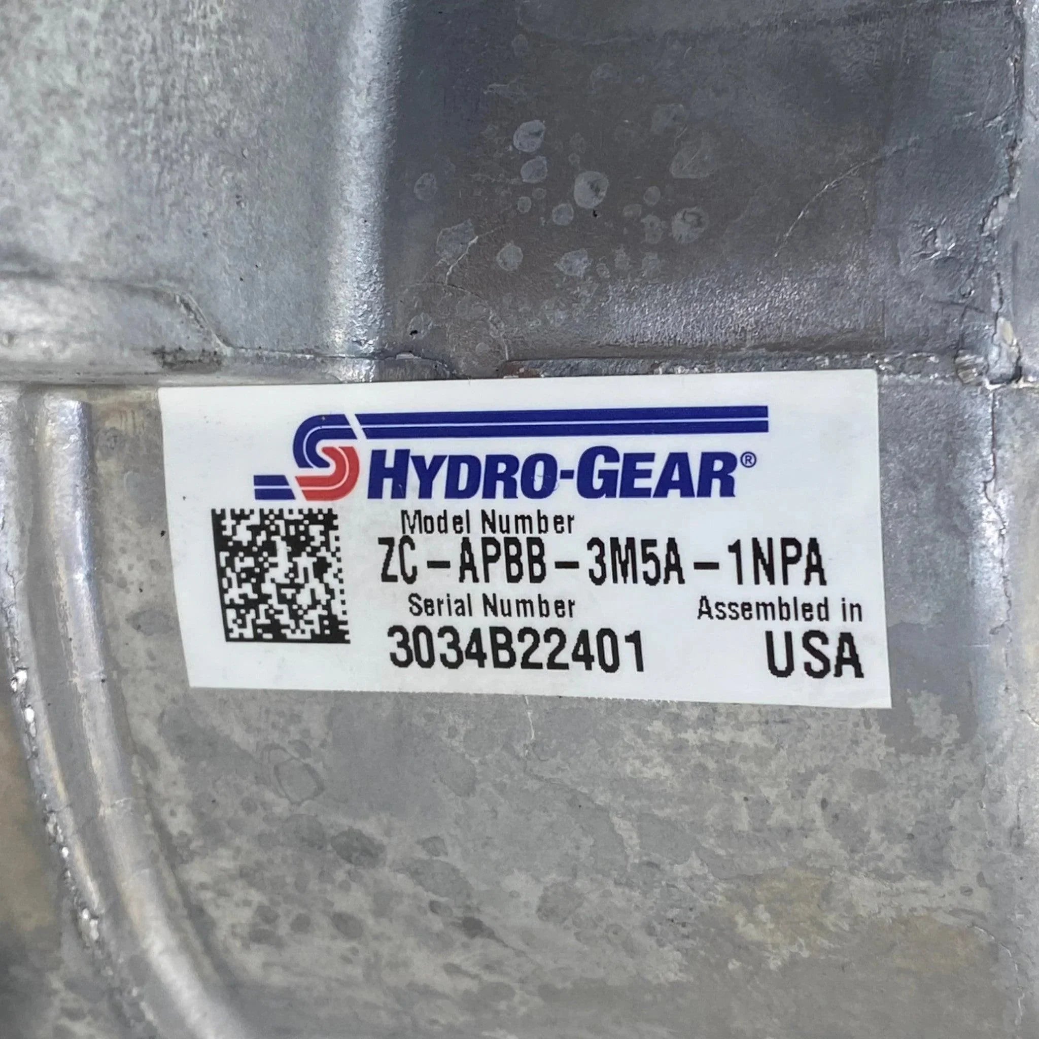 ZC-APBB-3M5A-1NPA Genuine Hydro-Gear EZT Transaxle Hydrostatic
