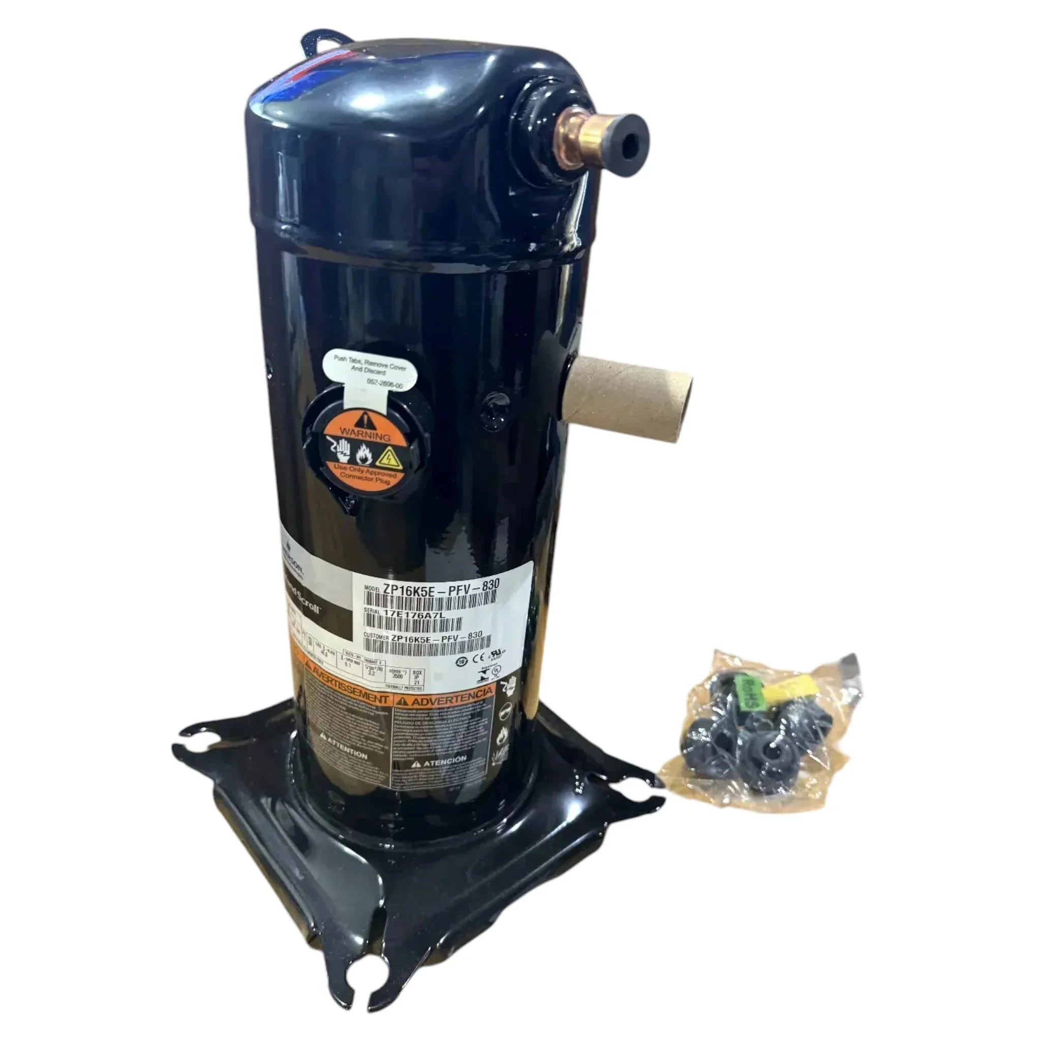 ZP16K5E PFV 830 Genuine Copeland Scroll Compressor 208/230V