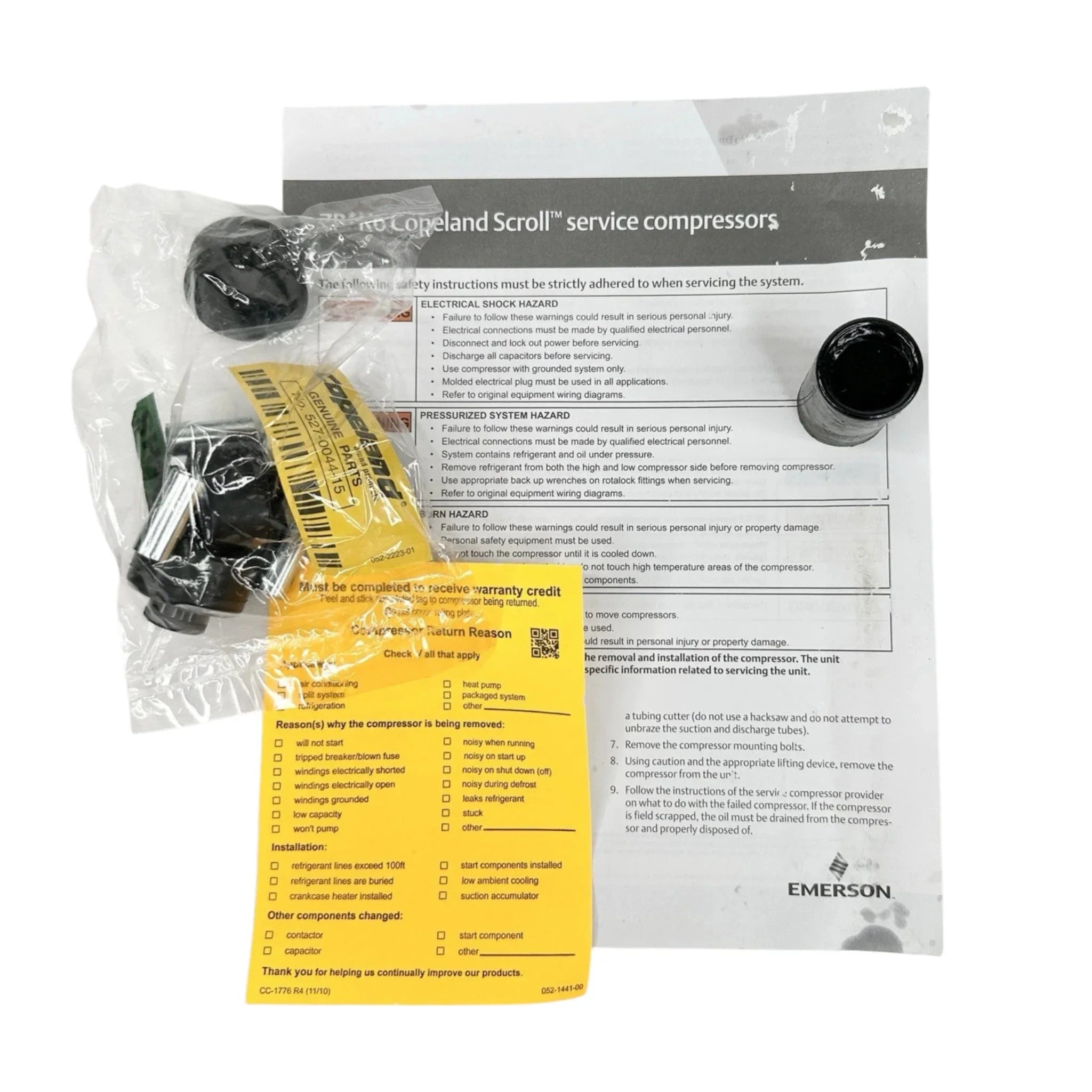 ZP31K6ETFD830 Genuine Copeland Scroll Compressor