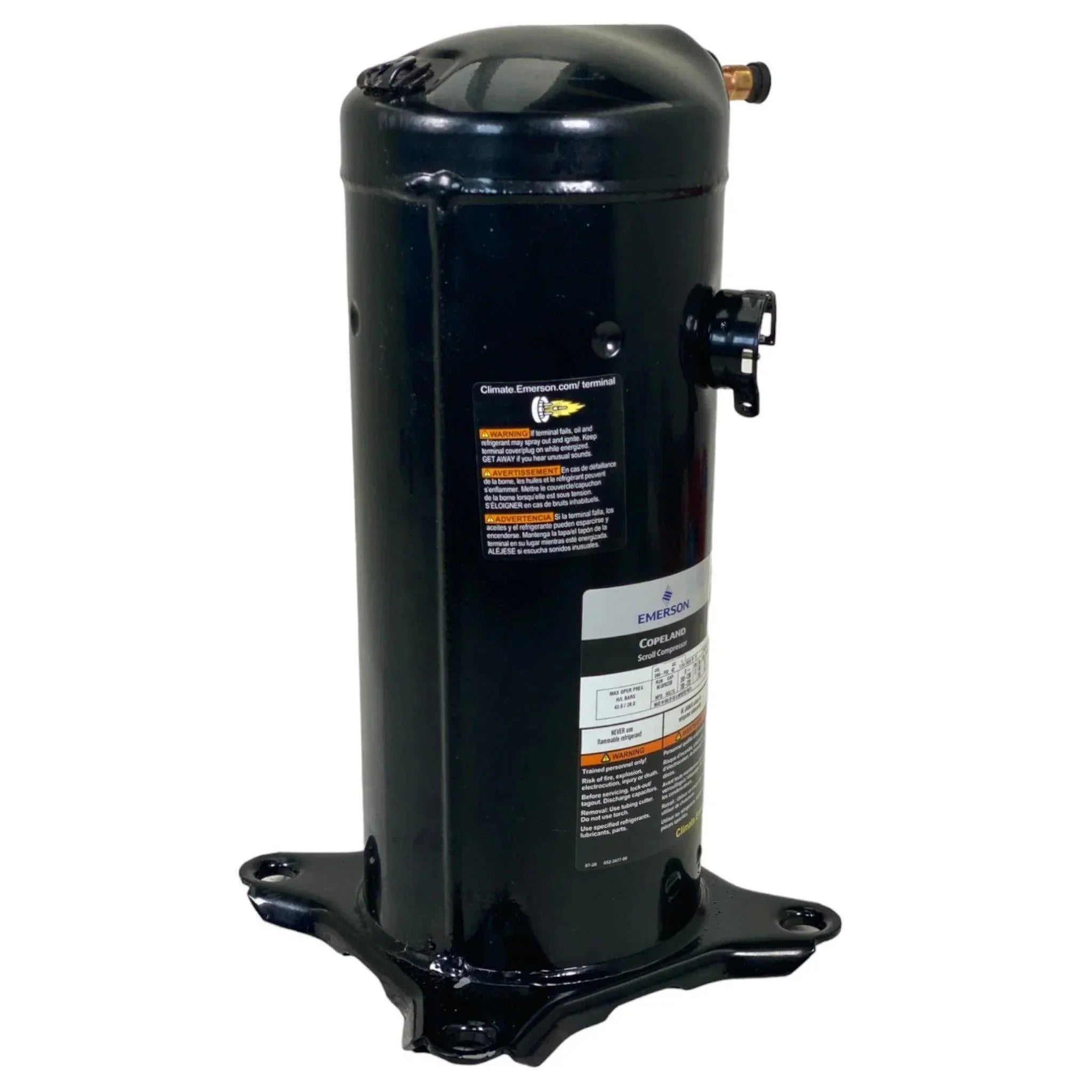 ZP42KSETFS830 Copeland Scroll Compressor R410A/R410B 200-230 Volt 50/60HZ