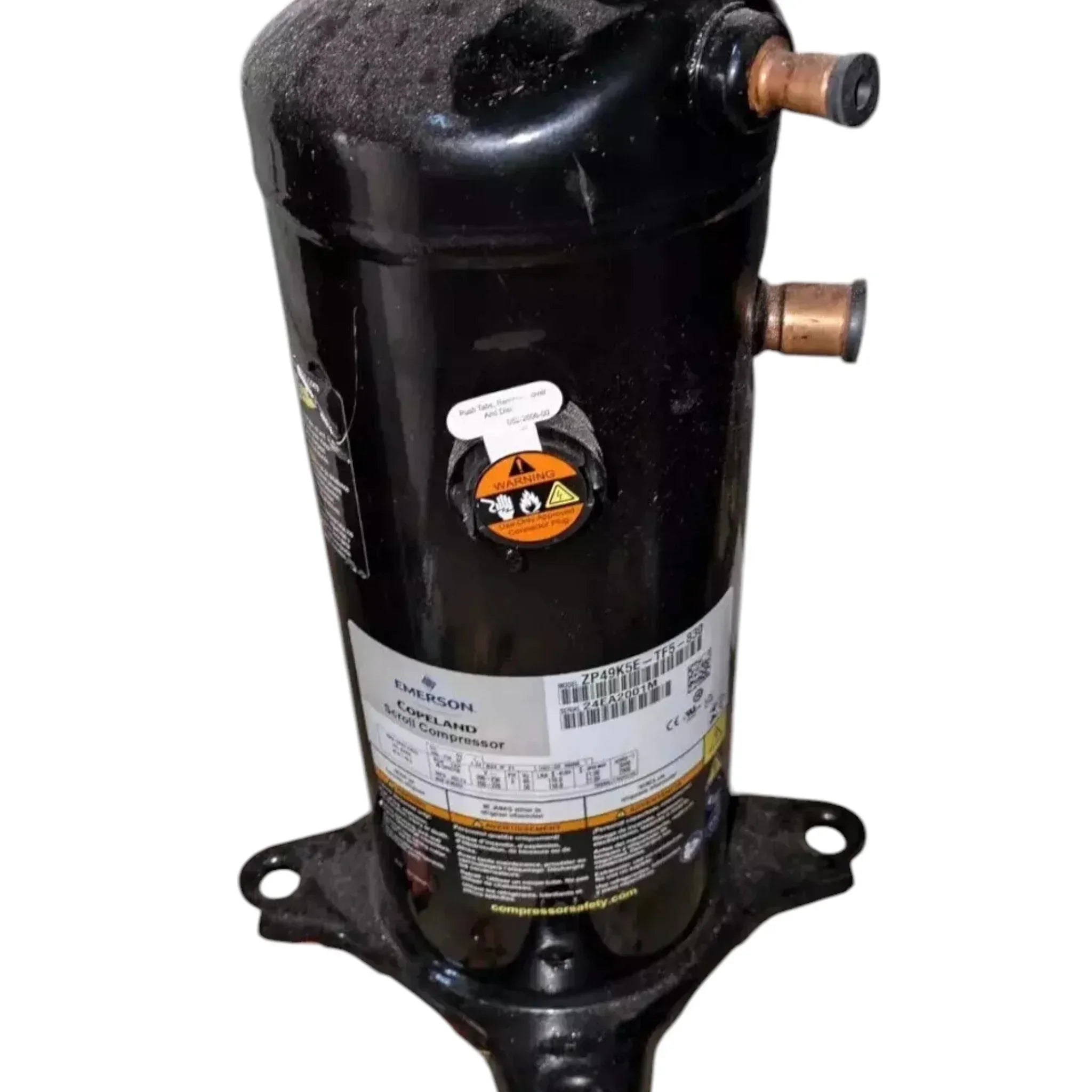ZP49K5E-TF5-830 Genuine Copeland Scroll Compressor 208/230V