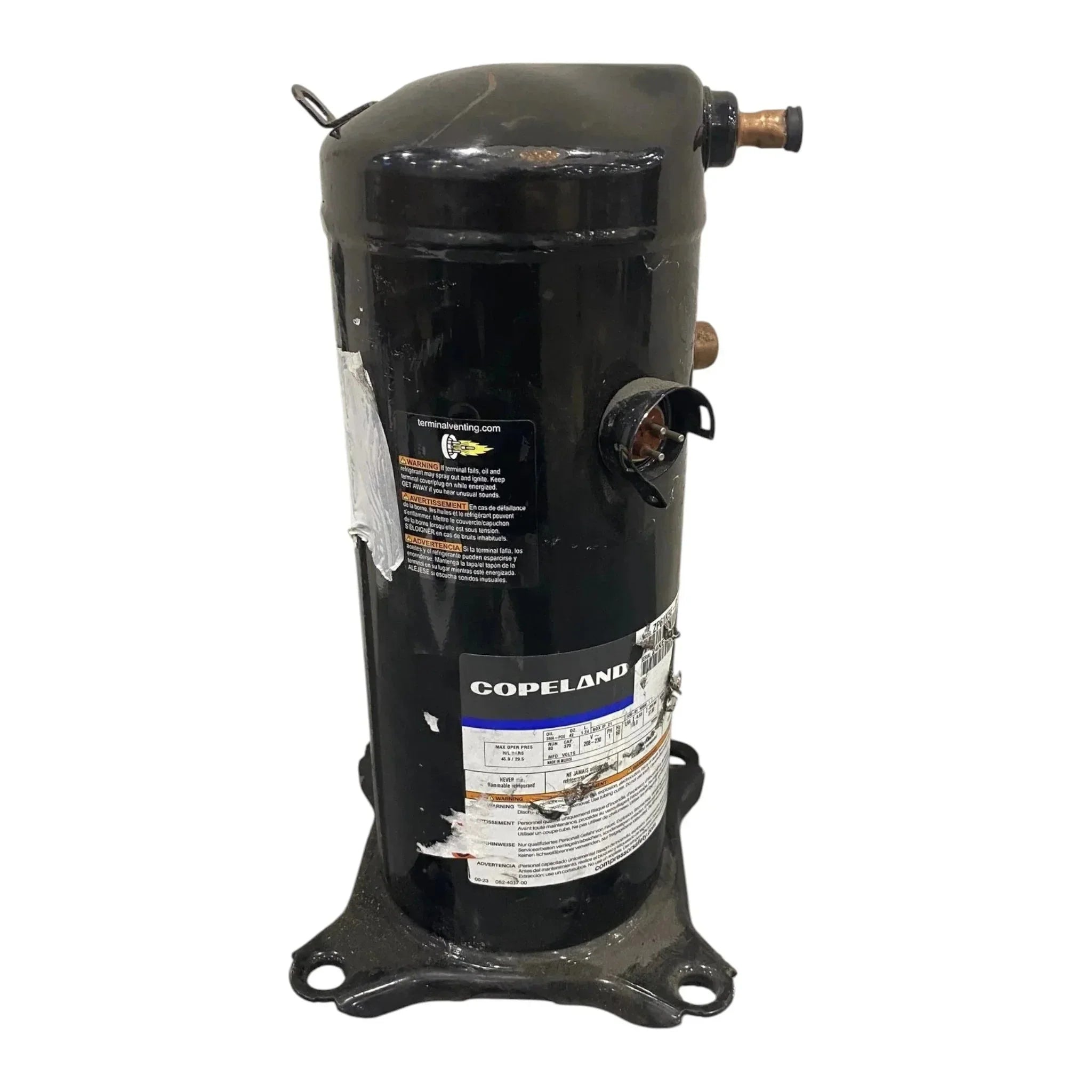 ZP61K5EPFV130 Copeland Scroll Compressor 208-230V