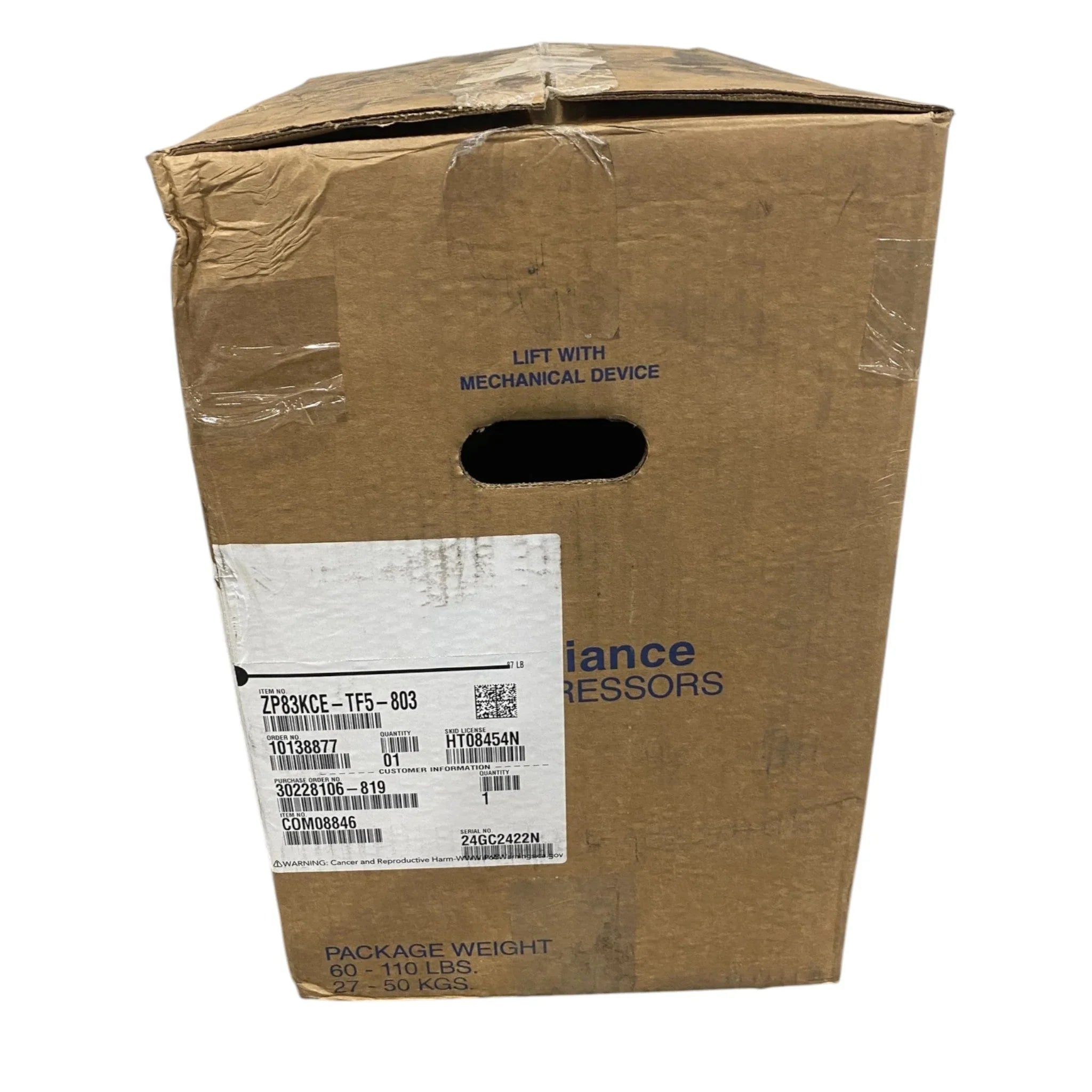 ZP83KCETF5803 Genuine Copeland Scroll Compressor