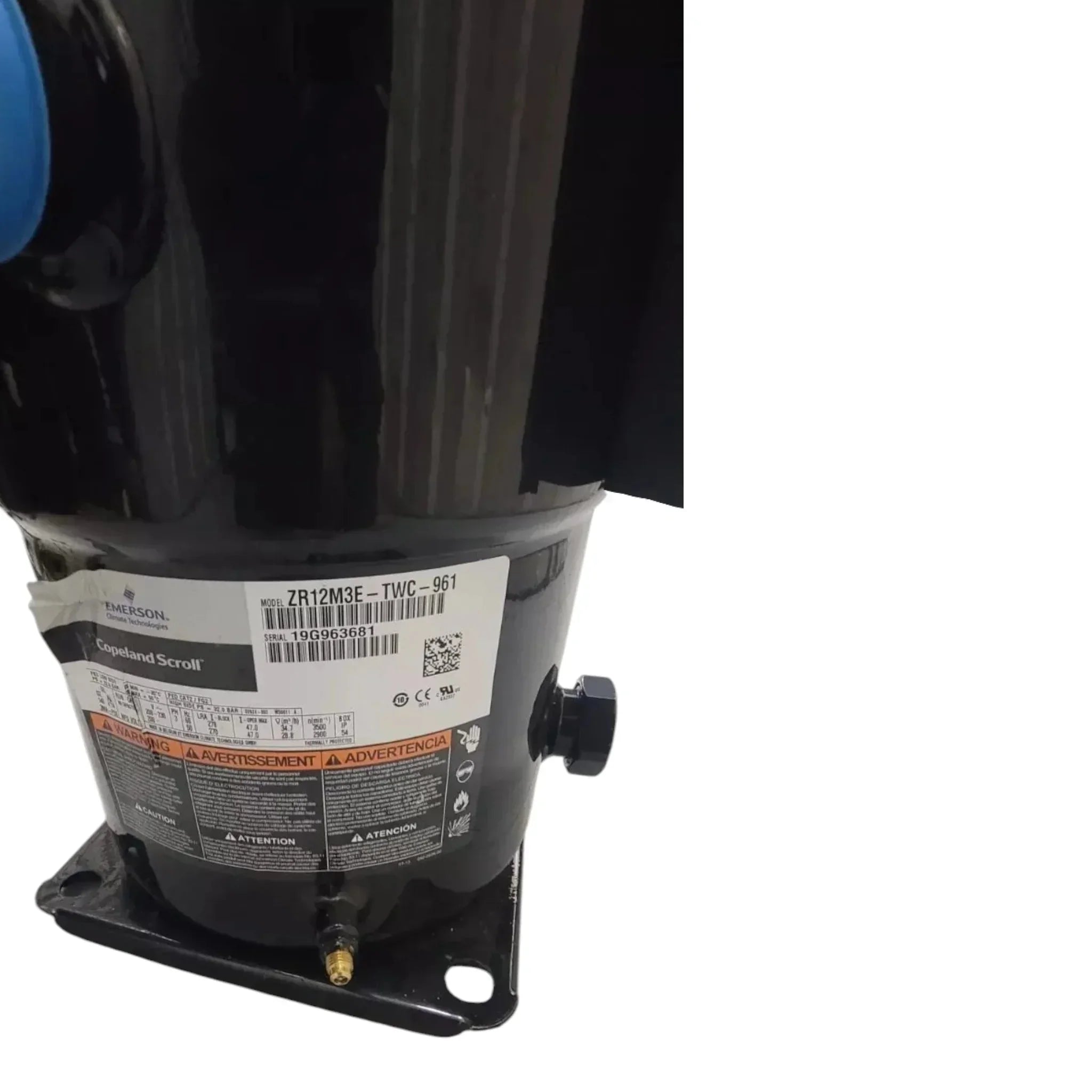ZR12M3E-TWC-961 Genuine Copeland Scroll Compressor