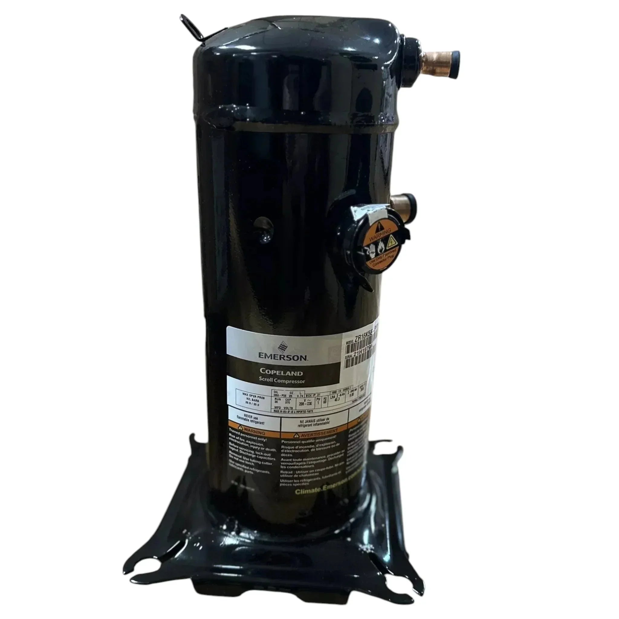 ZR16K5EPFV830 Genuine Copeland Scroll Compressor