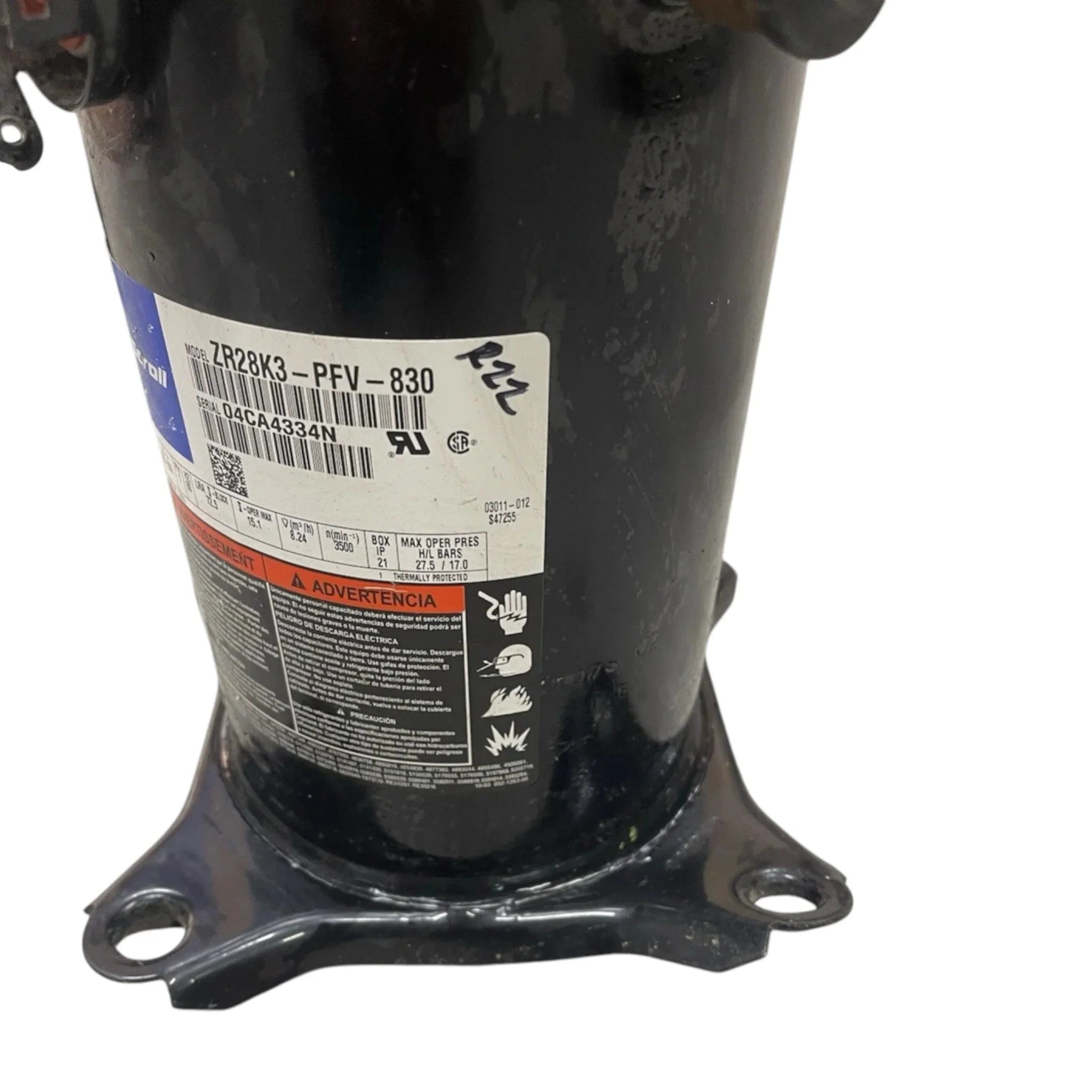 ZR28K3PFV830 Copeland Scroll Compressor