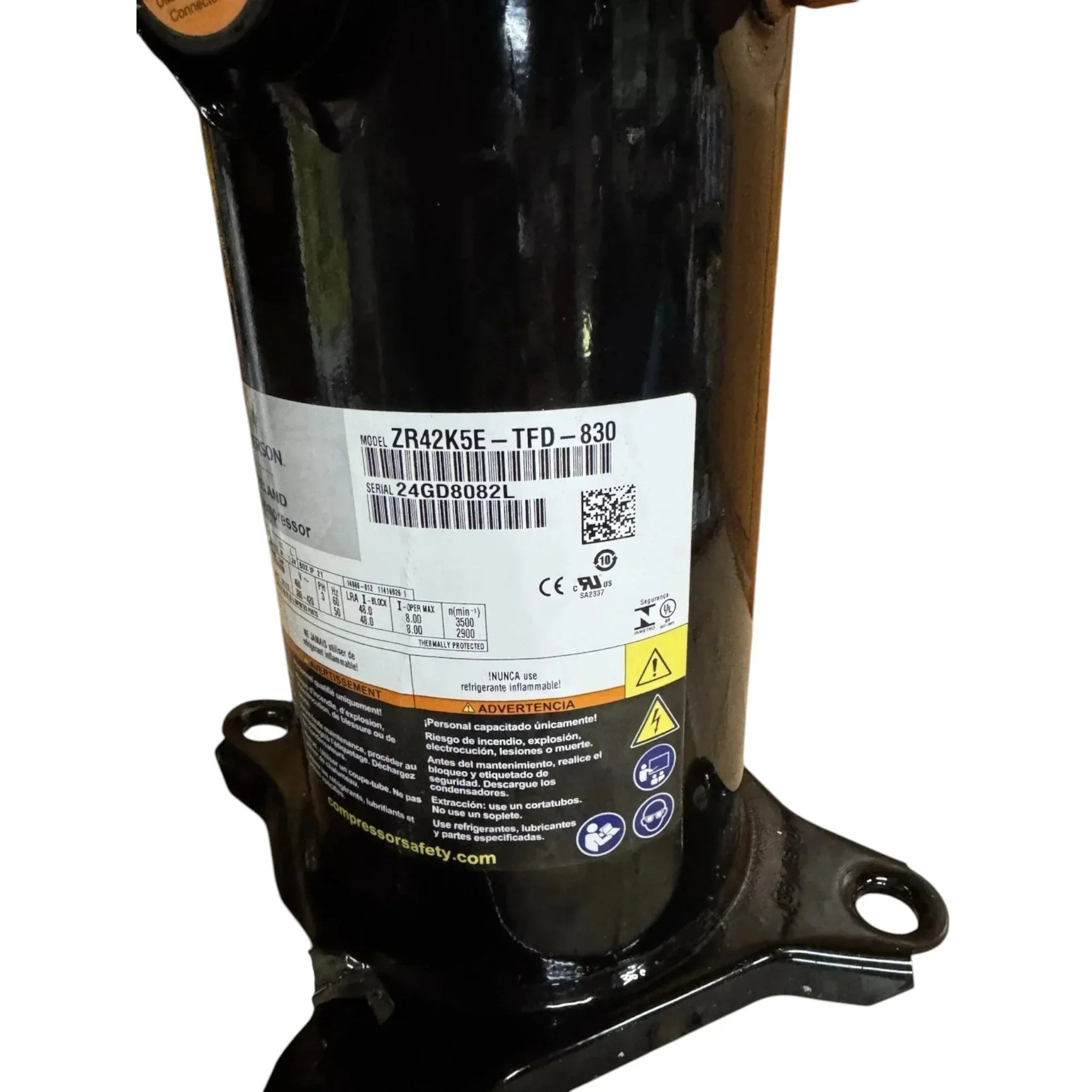ZR42K5ETFD830 Copeland Scroll Compressor